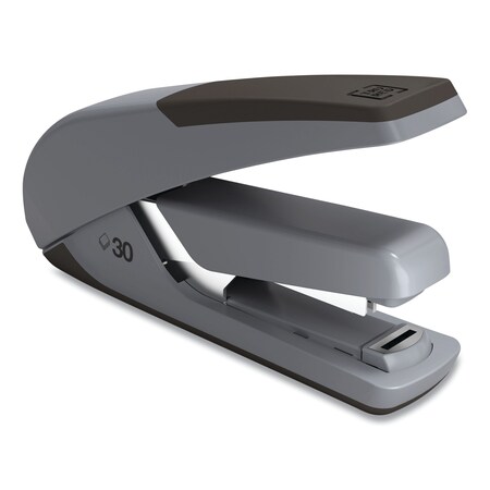 Tru Red One-Touch DX-4 Desktop Stapler, 30-Sheet Capacity, Gray/Black TR58483-CC